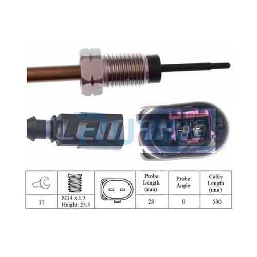 Sensore temperatura gas